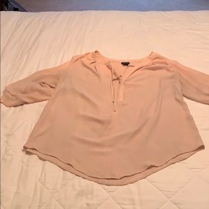 💖 Torrid size 2 blush chiffon top